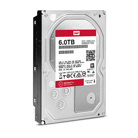 Ổ cứng WD Red Pro 6TB 7200rpm 3.5 inch cho NAS - PC