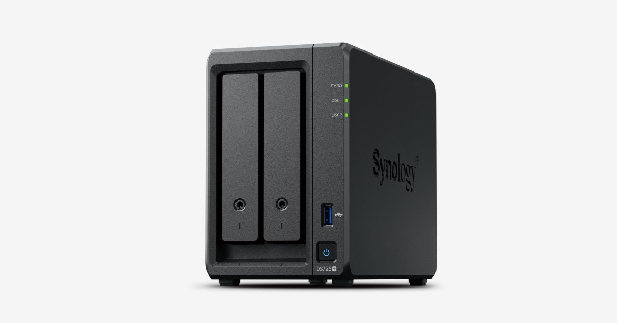 Thiết bị lưu trữ mạng NAS Synology DiskStation DS725+