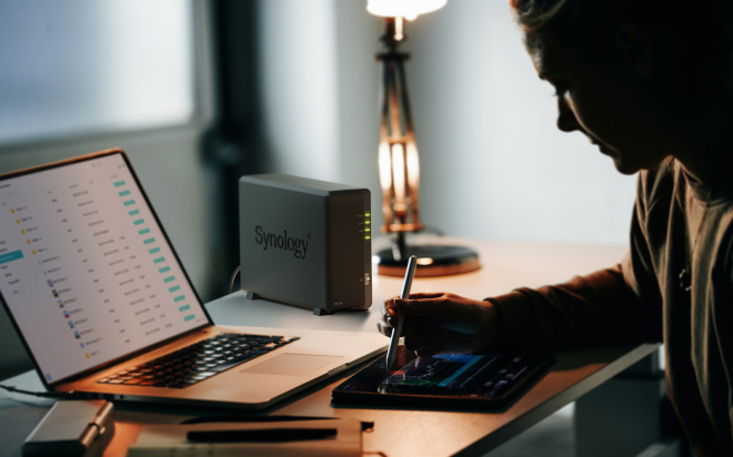 Đồng bộ v&agrave; chia sẻ dữ liệu tr&ecirc;n Synology DS124