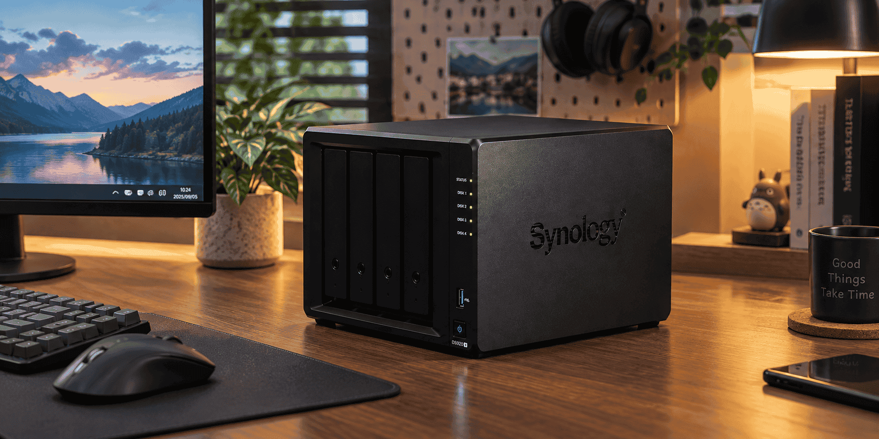 Thiết bị lưu trữ mạng NAS Synology DiskStation DS923+