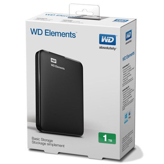 Ổ cứng wd elements 1TB 3