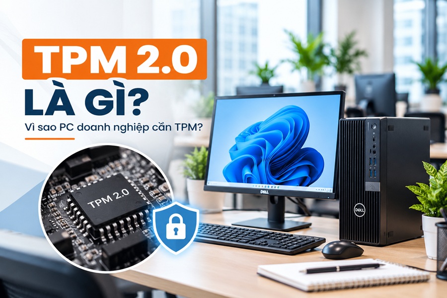 TPM 2.0 là gì? Vì sao máy tính doanh nghiệp hiện nay cần TPM?