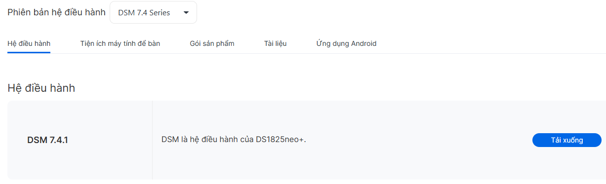 Kiểm tra và cập nhật bảo mật hệ thống NAS Synology