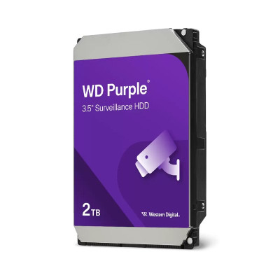 Ổ cứng cho đầu ghi camera WD Purple 2TB 3.5" WD23PURZ