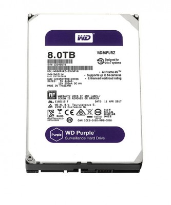 Ổ cứng WD Purple 8TB cho camera