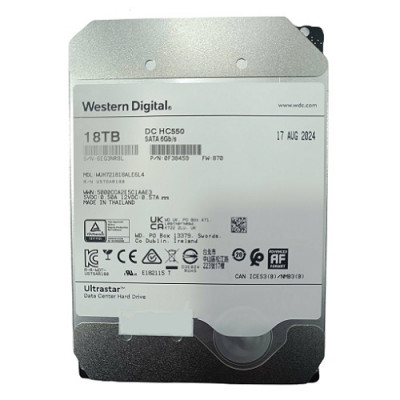 Ổ cứng lắp trong Western Digital Ultrastar 18TB 3.5" WUH721818ALE6L4