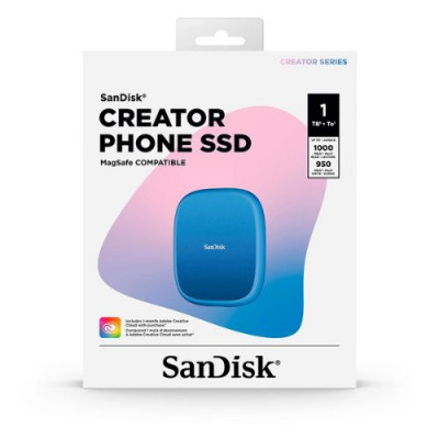 Ổ cứng di động SSD Sandisk Creator Phone E62 1TB SDSSDE62C-1T00-G25
