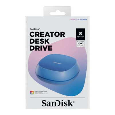 Ổ cứng di động SSD Sandisk Creator Desk Drive T40C 8TB SDSSDT40C-4T00-A25