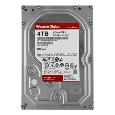 Ổ cứng NAS WD Red Pro 4TB SATA3 7200RPM 256MB Cache WD4005FFBX