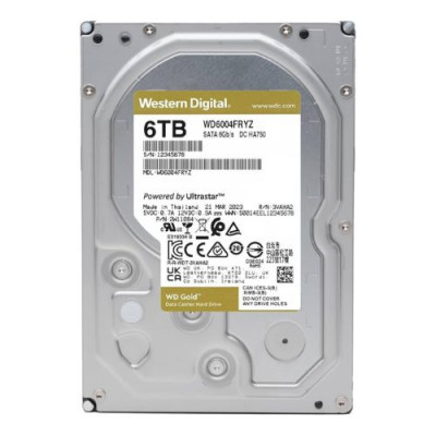 Ổ cứng Data Center WD Gold 6TB SATA3 7200RPM 256MB Cache WD6004FRYZ