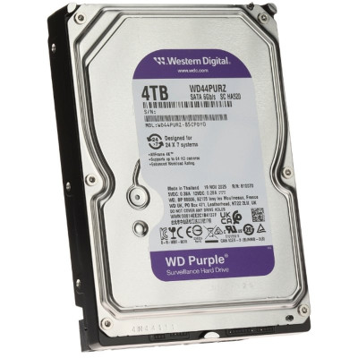 Ổ cứng camera chuyên dụng WD Purple 4TB 3.5 inch WD44PURZ chính hãng