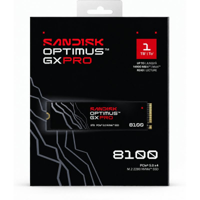 Ổ cứng SSD SanDisk Optimus GX PRO 8100 1TB mã SDSP82100TAN-000E0 chuẩn M.2 2280