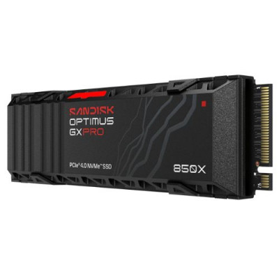 Độ dày tản nhiệt Heatsink và chân cắm M.2 ổ cứng SSD SanDisk Optimus GX PRO 850X 4TB
