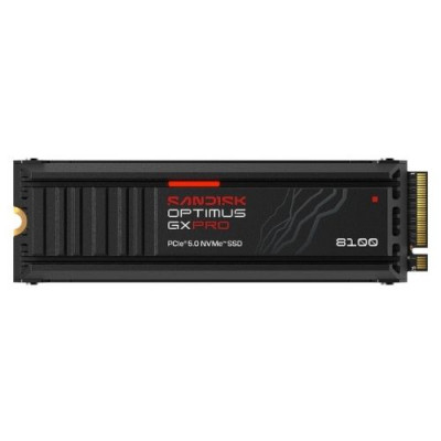 SSD SanDisk Optimus GX PRO 8100 2TB PCIe 5.0 NVMe Heatsink SDSP82200TAH-000E0