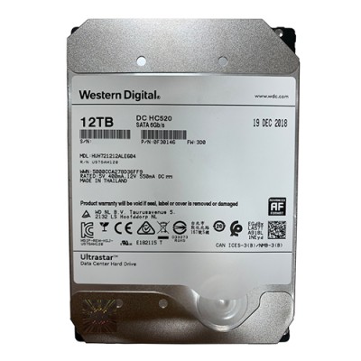 Ổ cứng Western Digital Ultrastar DC HC520 12TB cho server 3.5 inch