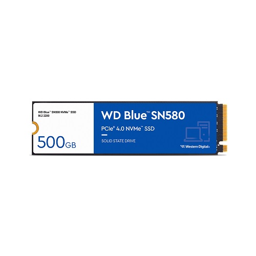 Ổ cứng Western SSD 500GB SN580 NVME, màu xanh - Blue WDS500G3B0E