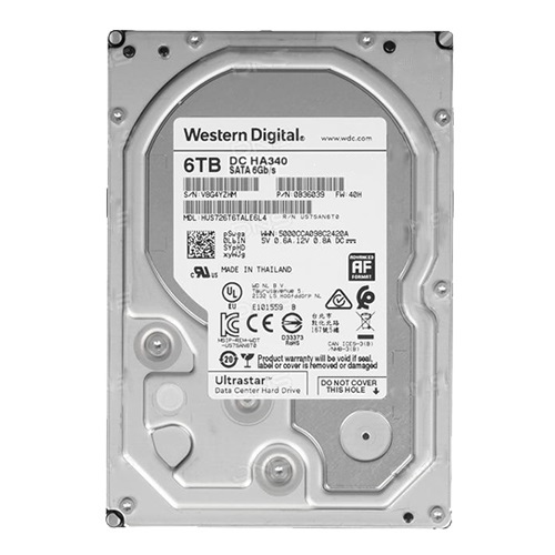 Ổ cứng Sever/ Nas Western Digital Ultrastar 6TB WUS721206BLE6L4 3.5inch/ SATA/ 7200rpm/ 256MB