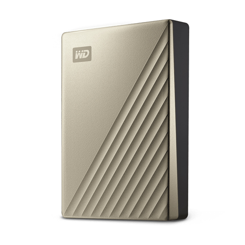 Ổ cứng WD My Passport Ultra 4TB - Gold New Model