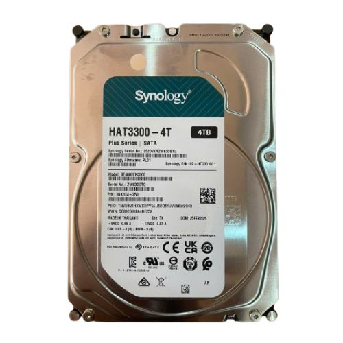 Ổ cứng Nas Synology Plus 4TB HAT3300-4T (3.5Inch/ SATA 6Gb/s/ 5400rpm/ 256MB)