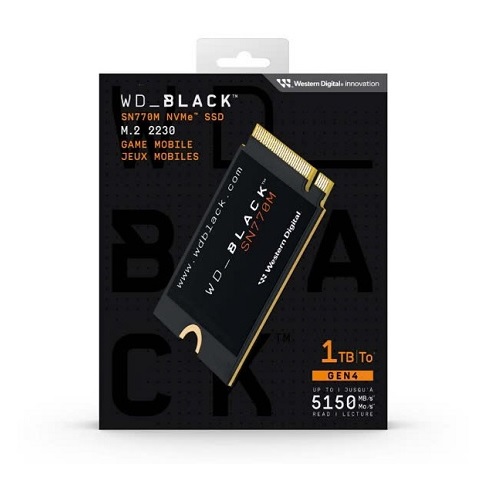 Ổ cứng SSD WD Black SN770M 1TB PCIe Gen4 x4 NVMe M.2 2230
