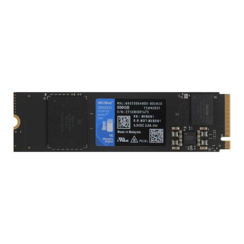 Ổ cứng Western SSD 500GB SN5000 NVME, màu xanh - Blue WDS500G4B0E