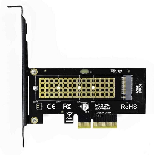 Card Chuyển JEYI SSD M2 NVMe To PCIe X4