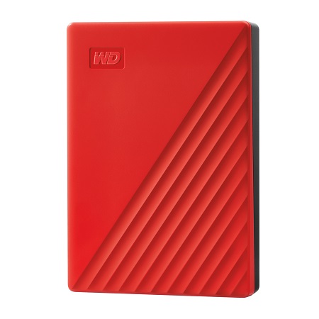 Ổ cứng gắn ngoài WD My Passport 6TB 2.5" USB 3.2, Model: WDBR9S0060BRD-WESN