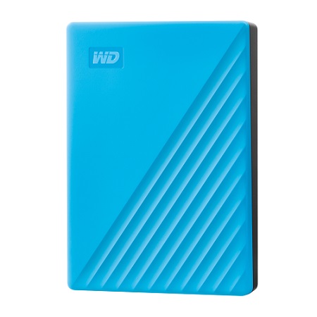 Ổ cứng gắn ngoài WD My Passport 6TB 2.5" USB 3.2, Model: WDBR9S0060BBL-WESN