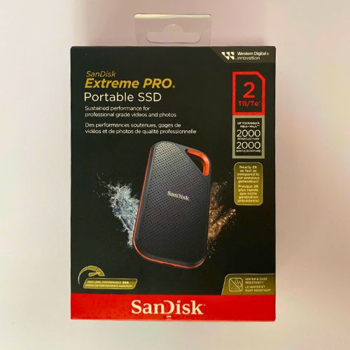 Ổ cứng di động SSD 2TB SanDisk Extreme Pro V2 E81 SDSSDE81-2T00-G25