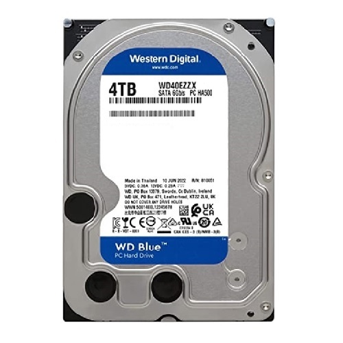 Ổ cứng lắp trong Western Digital Blue 4TB 3.5" WD40EZZX