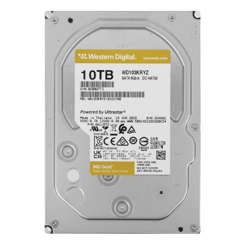 Ổ cứng WD Gold 10TB WD103KRYZ SATA3 7200RPM 512MB