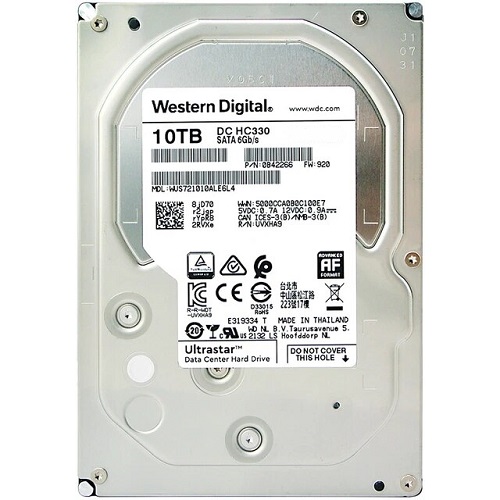 Ổ cứng Sever/ Nas Western Digital Ultrastar 10TB WUS721210BLE6L4 3.5inch/ SATA/ 7200rpm/ 256MB