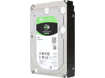 内蔵型ハードディスクドライブ Seagate Barracuda Pro 8TB HDD Seagate BarraCuda Pro 8TB 7.2K RPM SATA 6Gb/s 256MB 3.5'' HDD