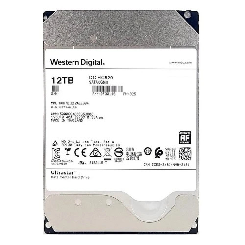 Ổ cứng Server/NAS WD Ultrastar 12TB HA340 3.5 inch WUS721212BLE6L4