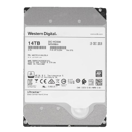 Ổ cứng Western Digital Ultrastar DC HC530 14TB cho server 3.5 inch