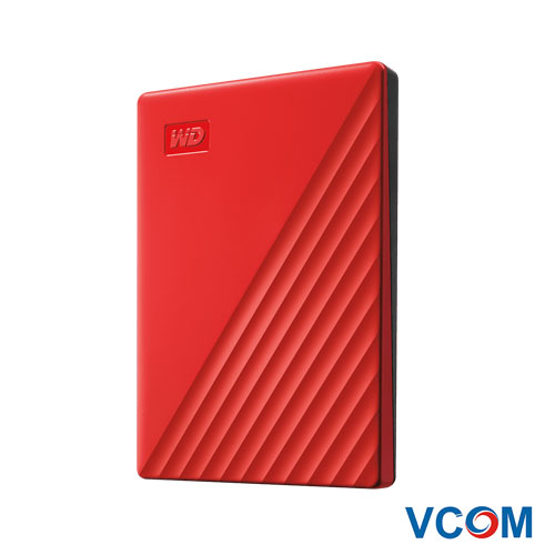 Ổ cứng WD My Passport 4TB red new model