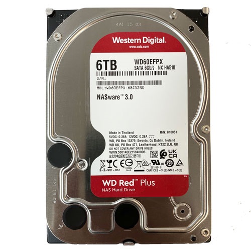 Ổ cứng WD Red 6TB 3.5 inch cho NAS - PC