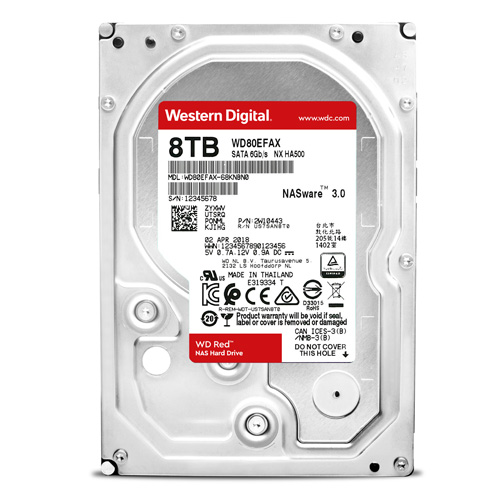 Ổ cứng WD Red 8TB 3.5 inch cho NAS - PC